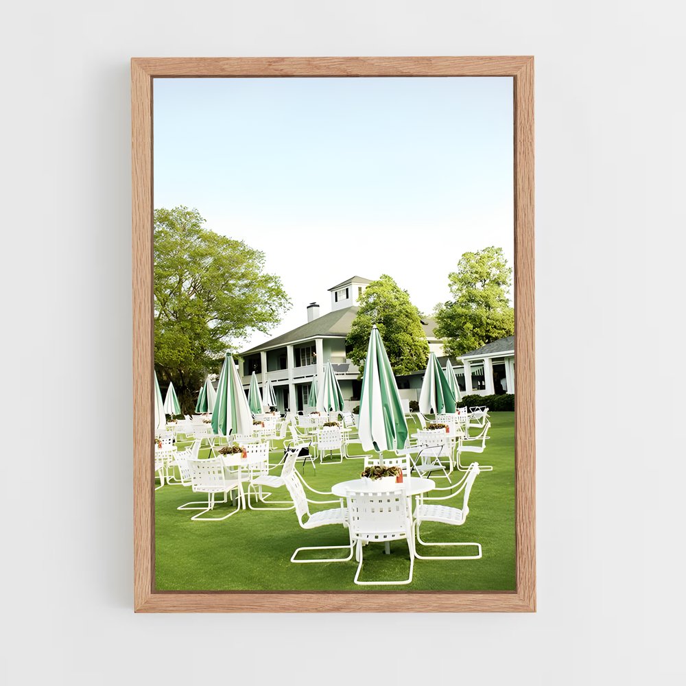 Poster Pause au Green – affiche Golf (vue 4)